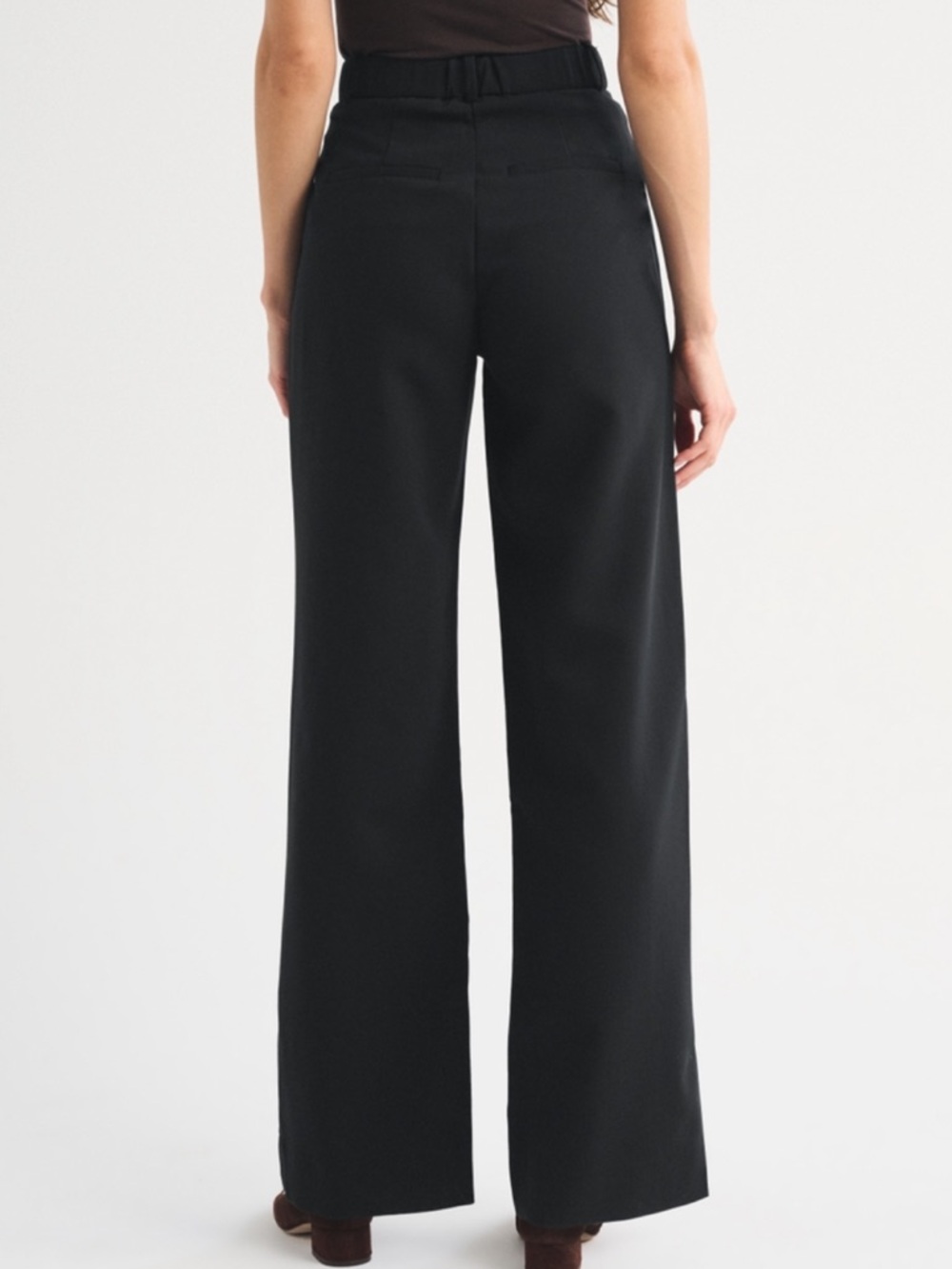 ABERCROMBIE & FITCH Sloane Tailored Pants in Black - Picture 3 of 7